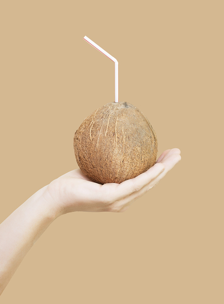 Tropical holiday cocktail Print