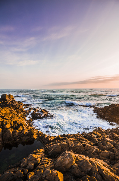 Wash of pastel seas Print