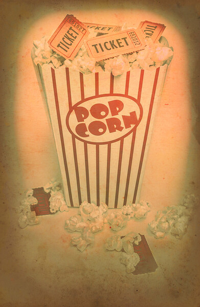 Pop art theatre Print