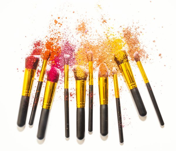 Colourful complexions Print