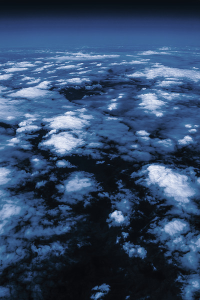 The iceberg clouds Print