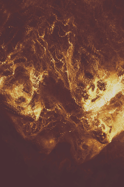 Demon hellish nightmare Print