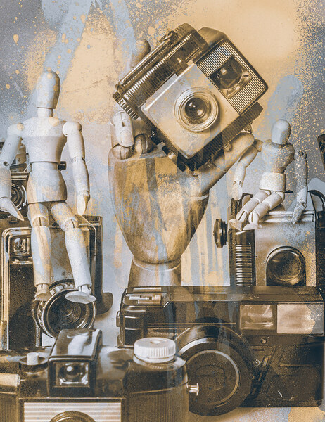 Light painters Print