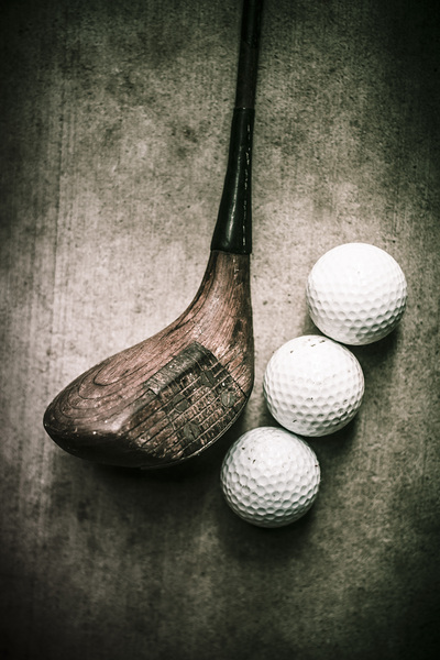 Art of golfing Print