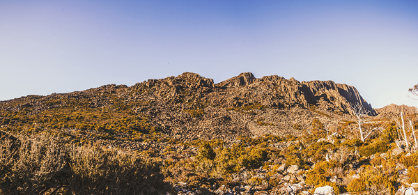 Arid Australian panoramic Print
