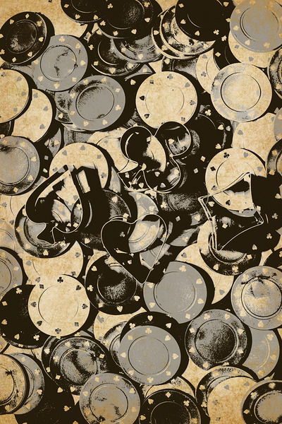 The Poker Saloon Print