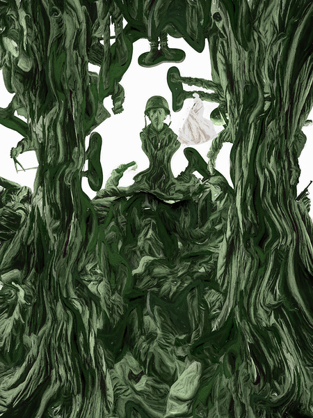 Lt. Sir Render and the Molten Brigade Print