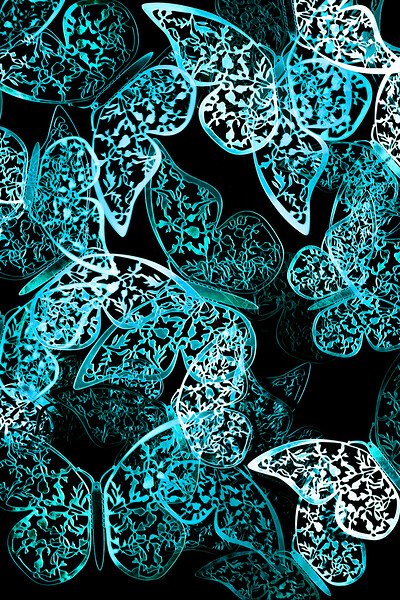 Winged wonderland Print