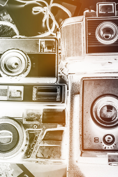 Lomo light leaks Print