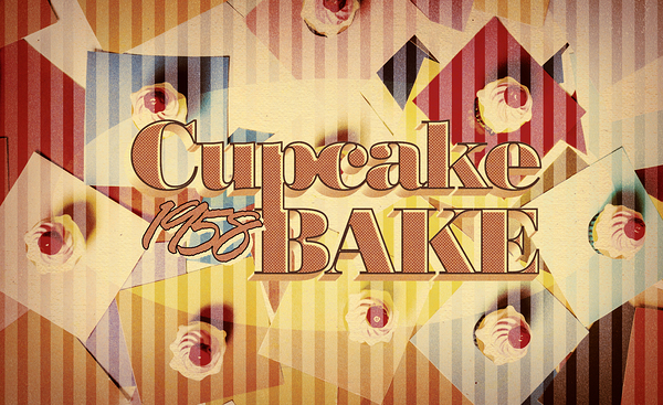 Cupcake BAKE 1958 Print