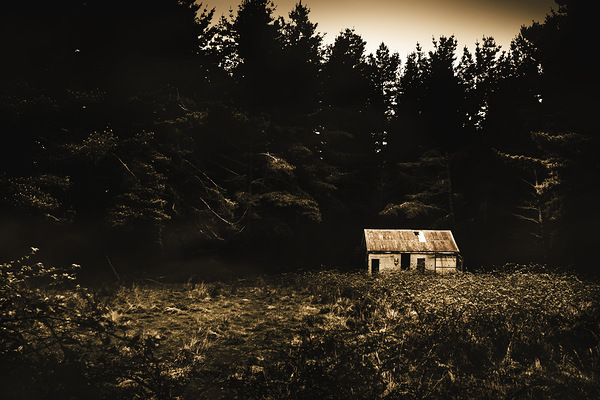 Beauty in dilapidation Print