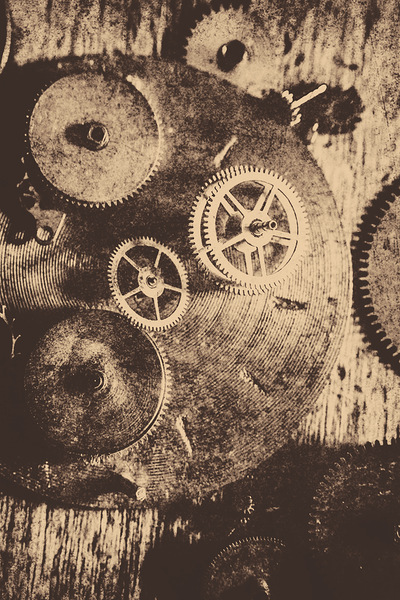 Industrial gears Print