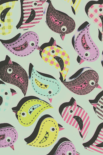 A quilters flock Print