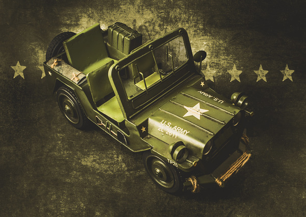 Military green Print