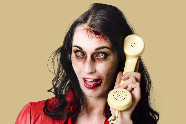 Bad news phone call Print