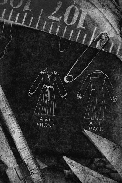 Dressmaking handiwork Print
