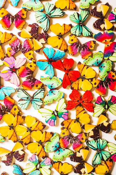 In wild colours Print