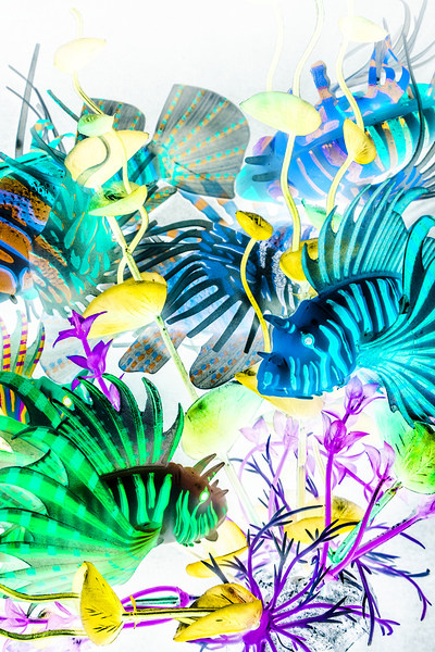 Under waters deep Print