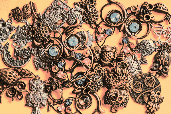 Antique owl consortium Print