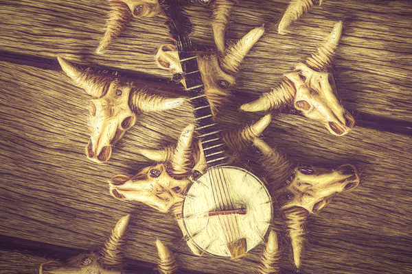 Weathered in western Print