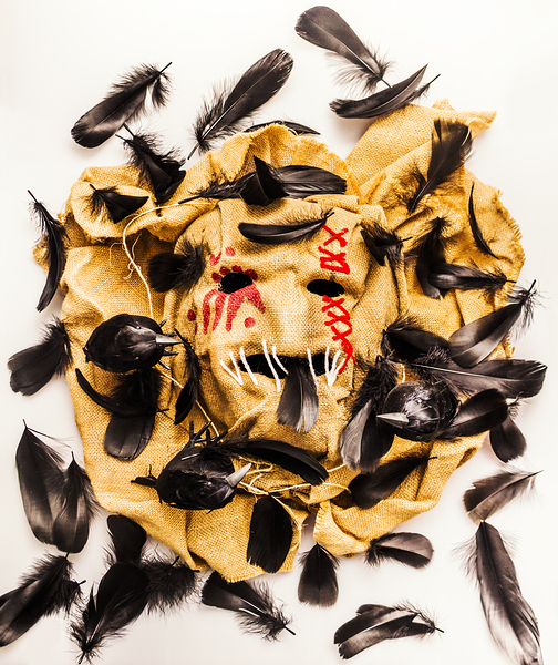 Crowed and feathered Print