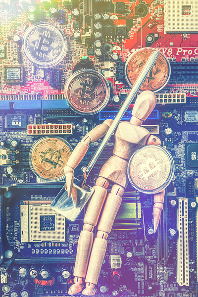 Mannequin making coin Print