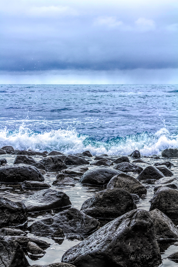 The Rocky Wash  Print