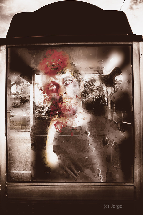 Help! Itchy ugly face so I ate him... mmmm tasty  Print