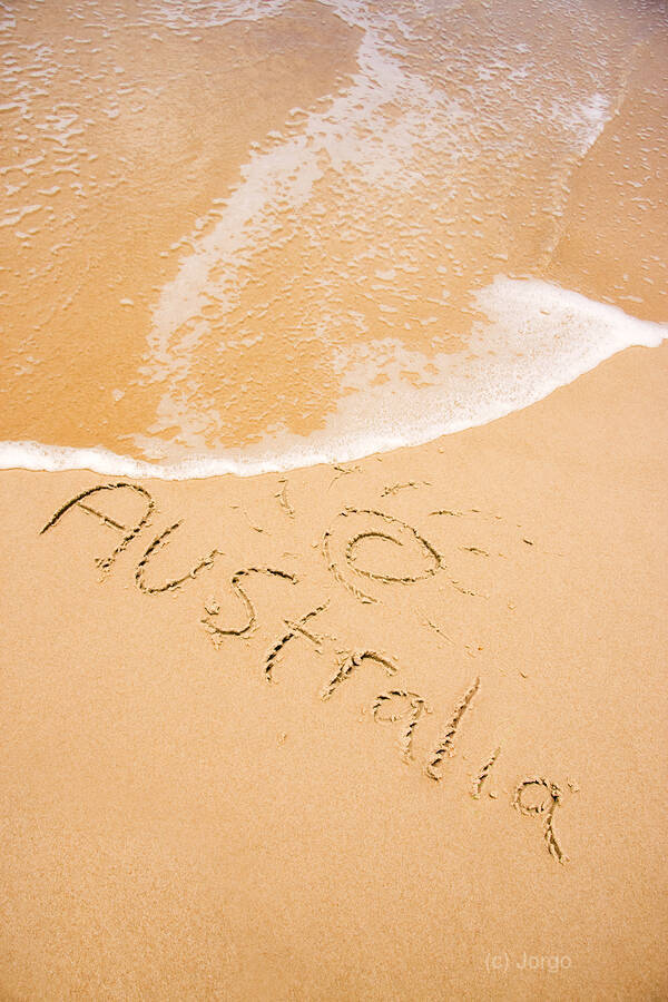 Australian Shoreline  Print