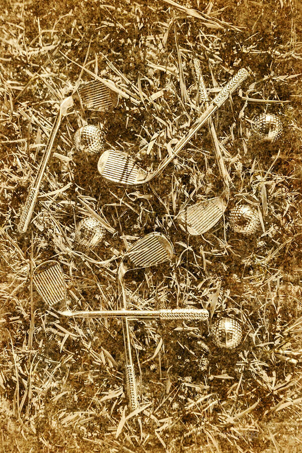 The art of golf  Print