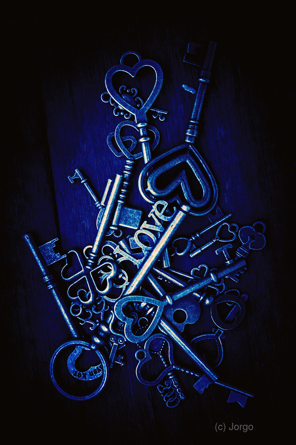 Abstract love  Print