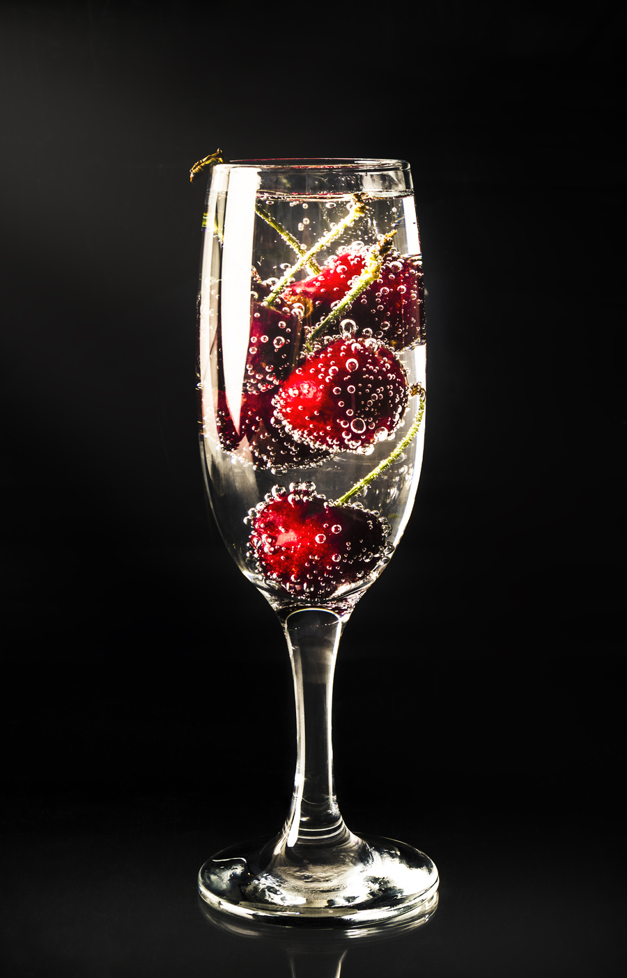 Cherry champagne  Print