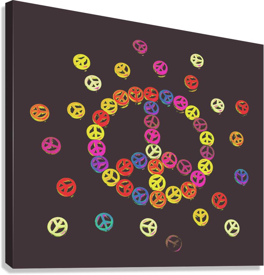 Pieces of peace Canvas Print