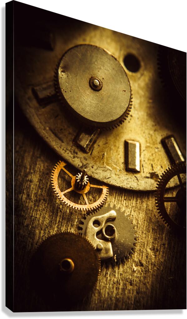Vintage watch parts Canvas Print
