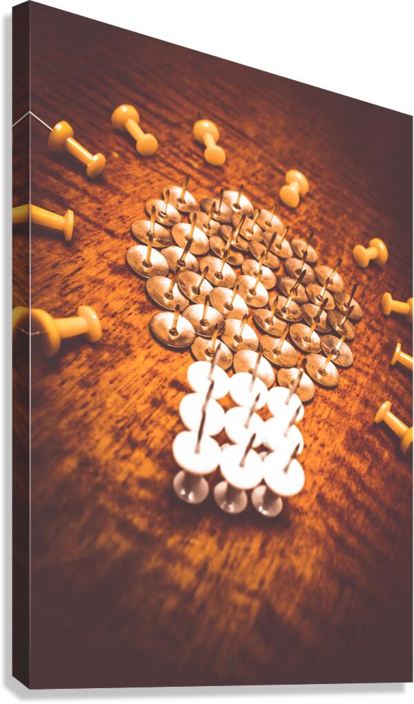 Busiiness still life ideas Canvas Print