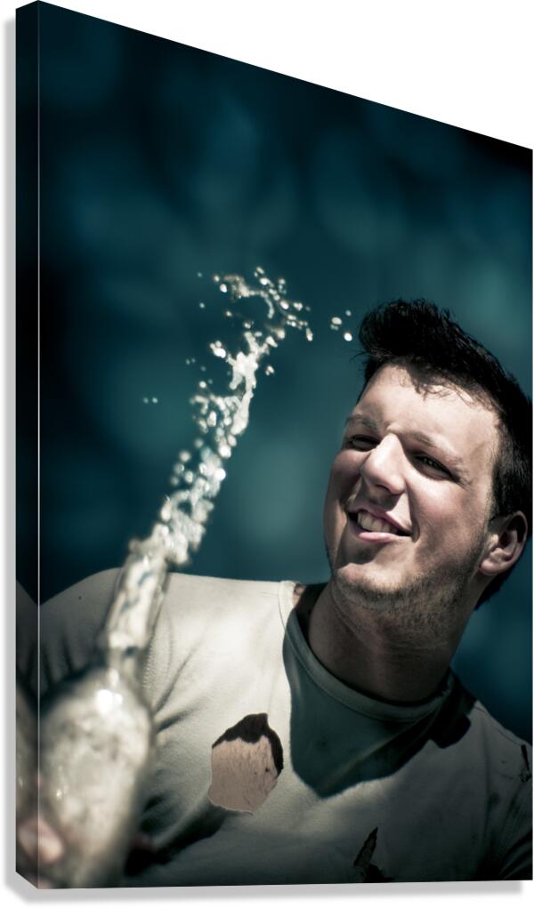 Splash Canvas Print