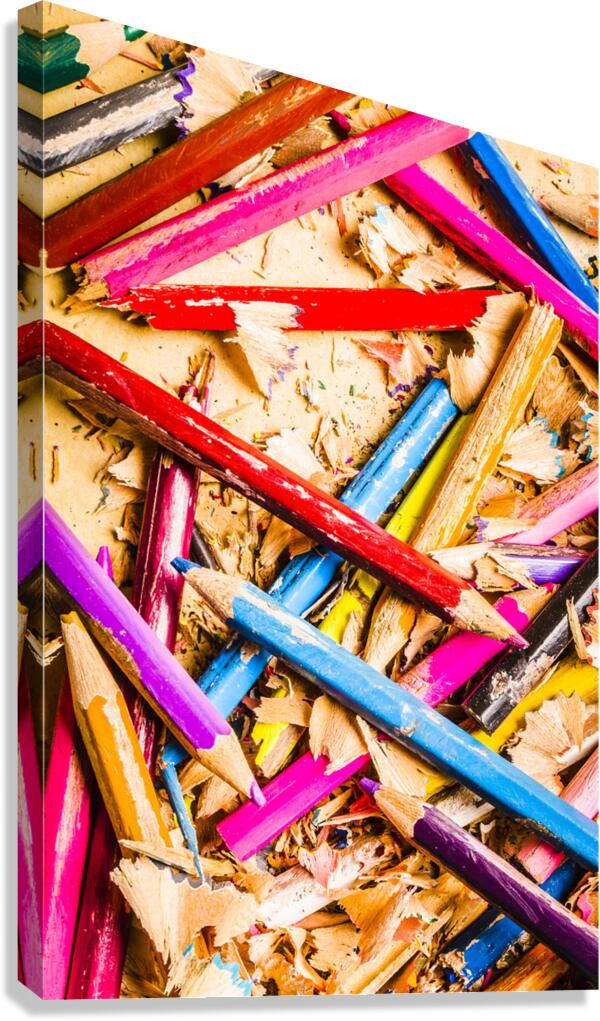 Creative mess Canvas Print