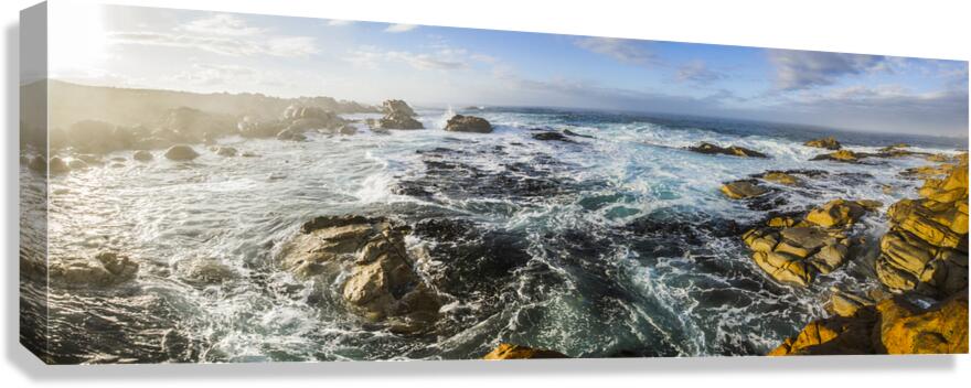 Seas of the wild west coast of Tasmania Canvas Print