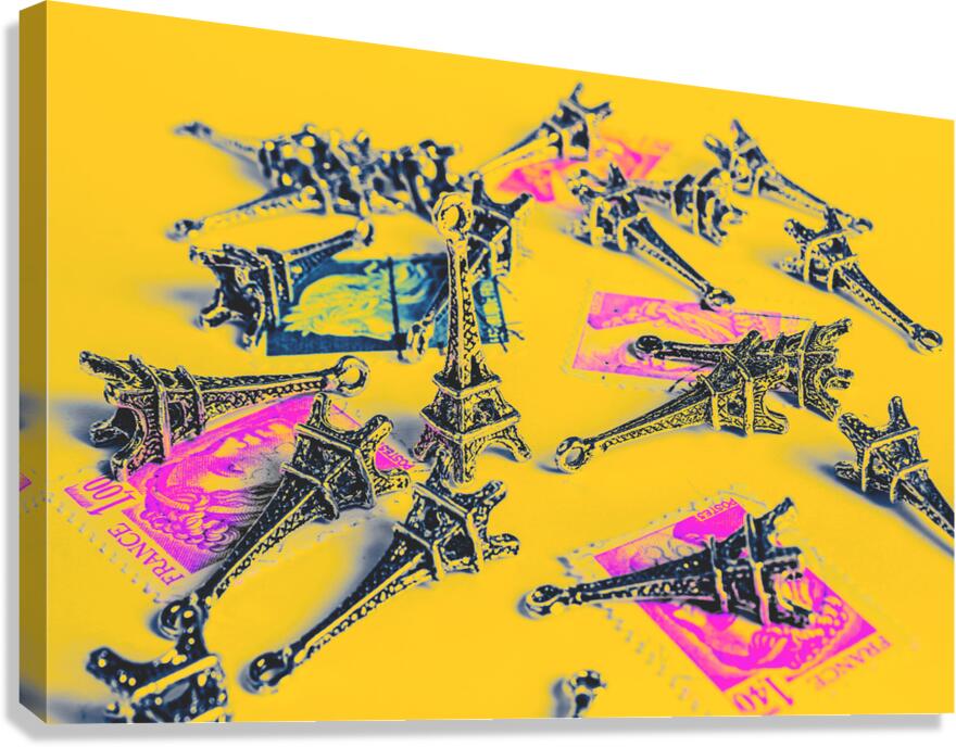France romance Canvas Print