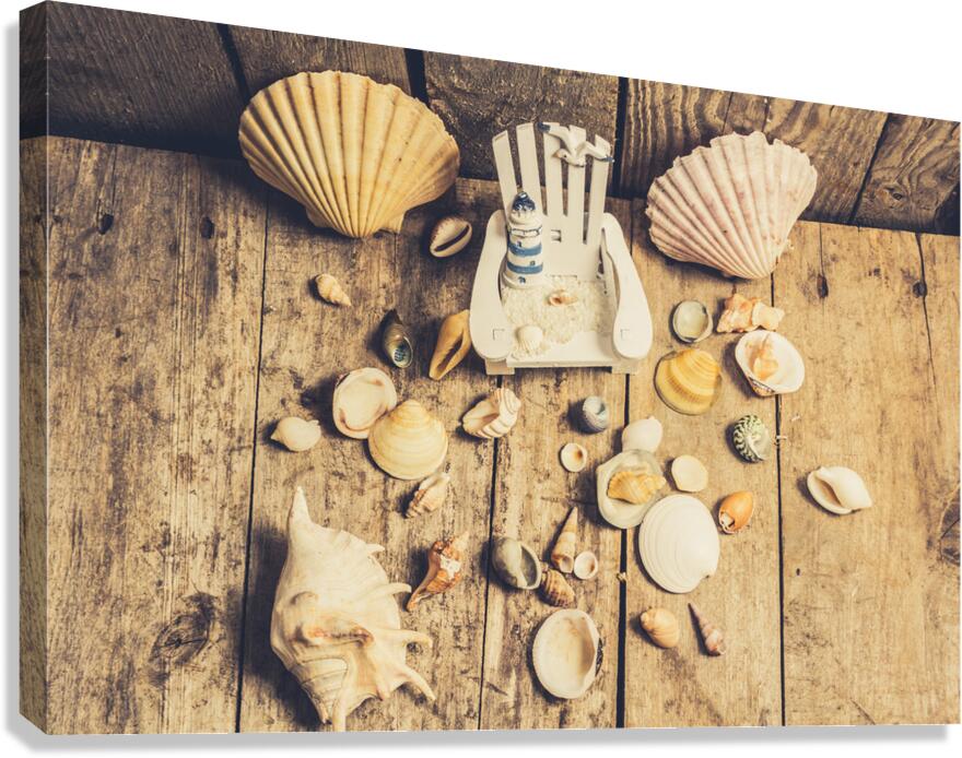 Miniature sea escape Canvas Print