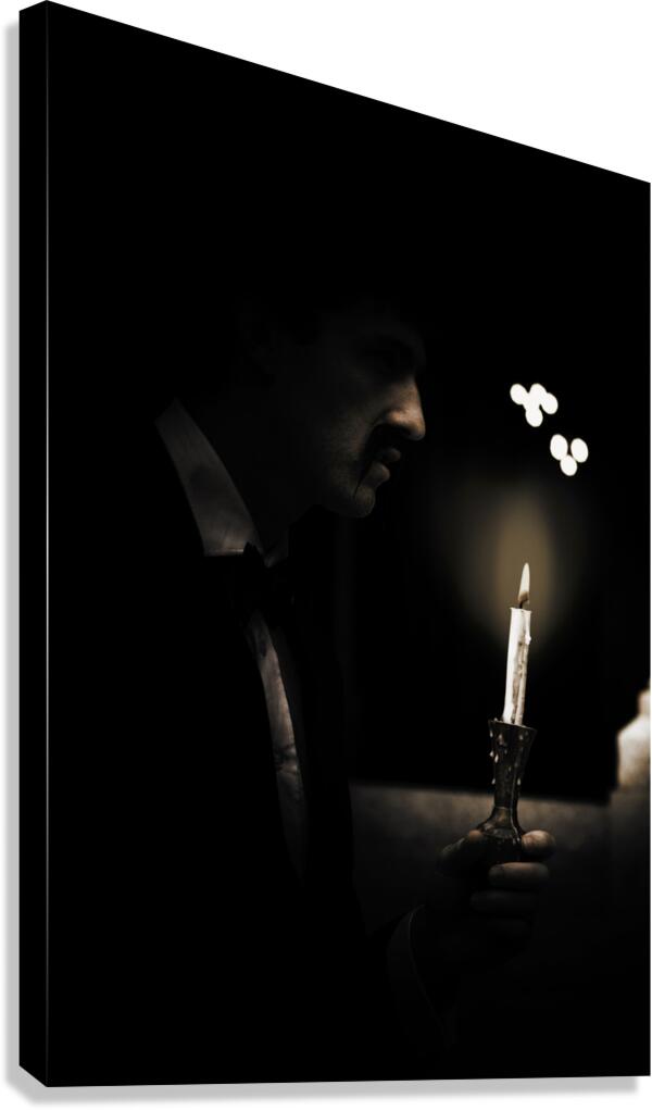 Light In Darkness Canvas Print