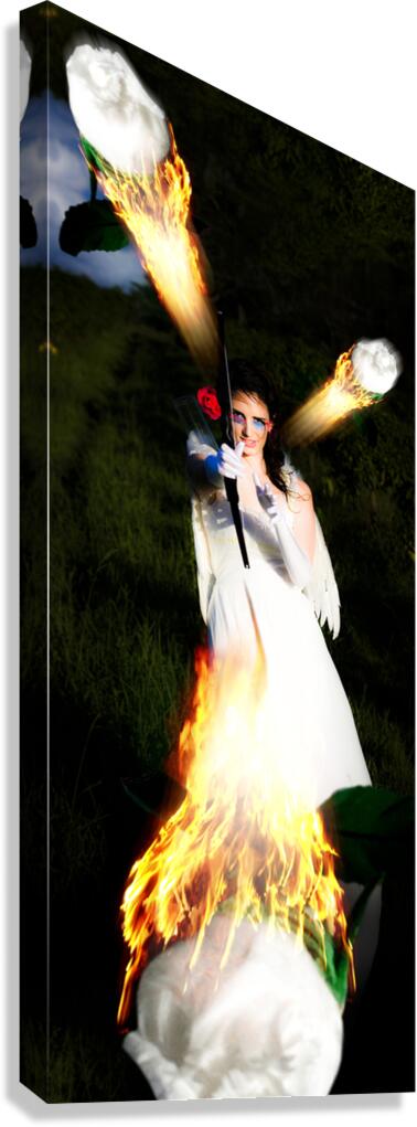 Flame Of Desire Canvas Print