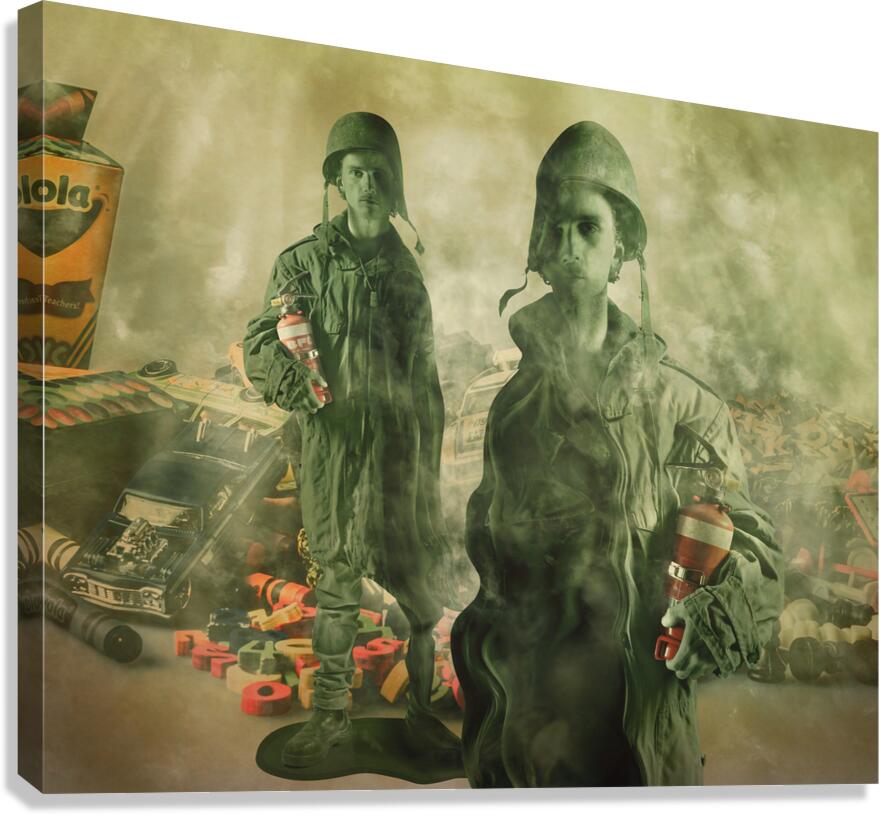 It’s all fun and games until.... Canvas Print