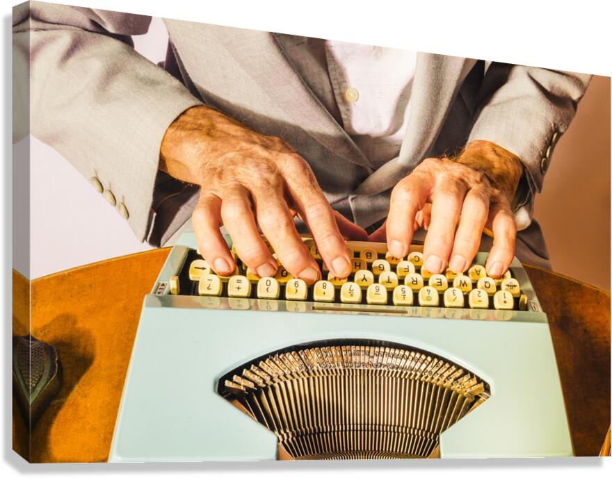 Pressing plots Canvas Print