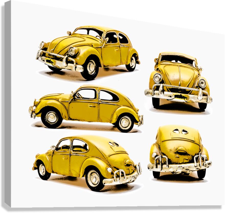 The Retro Bug Canvas Print