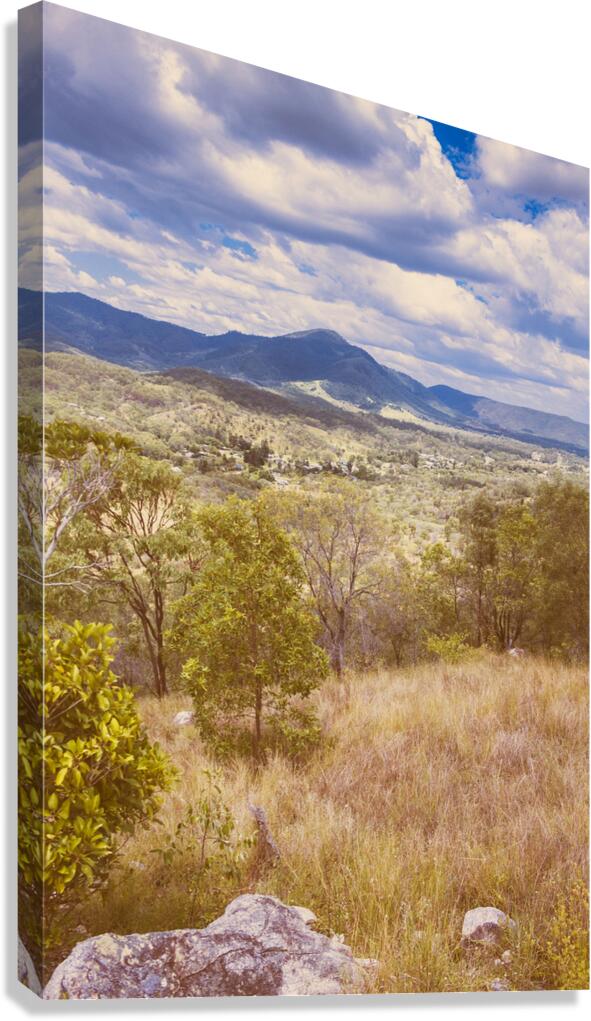 Calming countryside Canvas Print