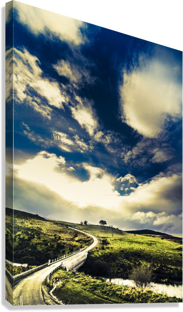 Crossing the Nive River Canvas Print