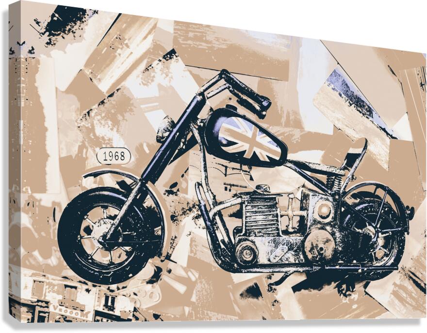 Britain Bike and Co. Canvas Print