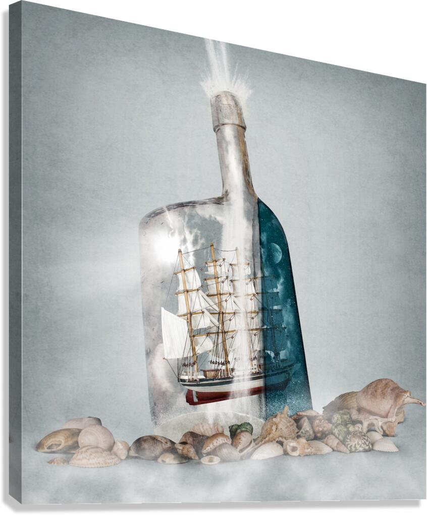 Over the edge Canvas Print