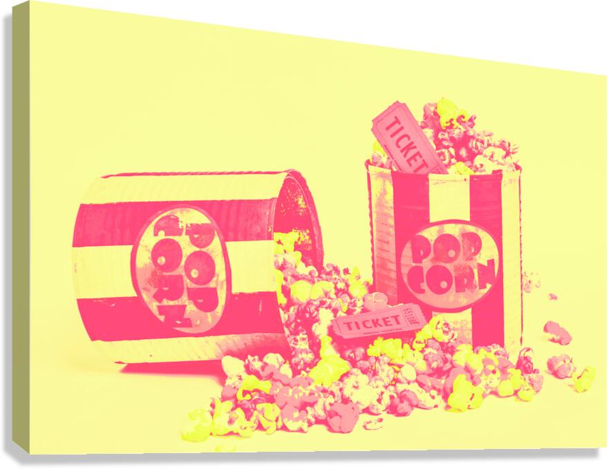 Cine design Canvas Print